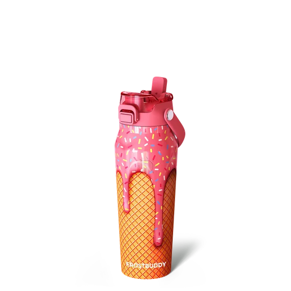 Bottle Buddy 24oz, Pink Ice Cream