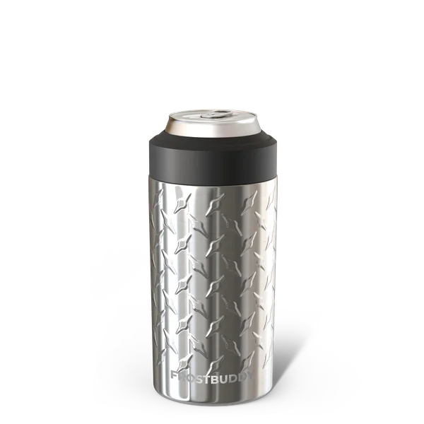 Universal Buddy, Diamond Plate, Silver