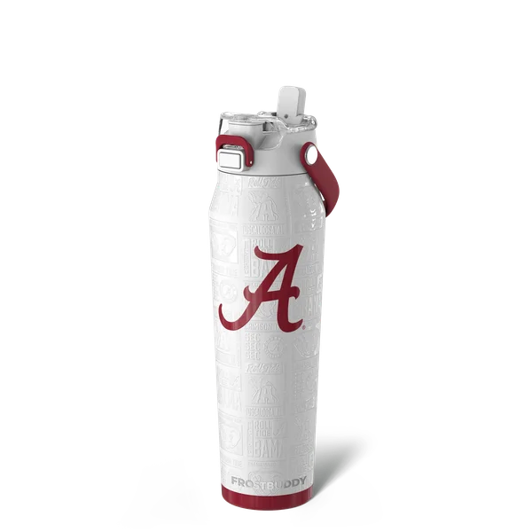 Bottle Buddy 32oz, Alabama Crimson Tide, Legacy — bottle32-alabama3dwhite