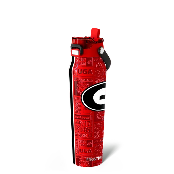 Bottle Buddy 32oz, Georgia Bulldogs, Legacy — bottle32-georgia3dred
