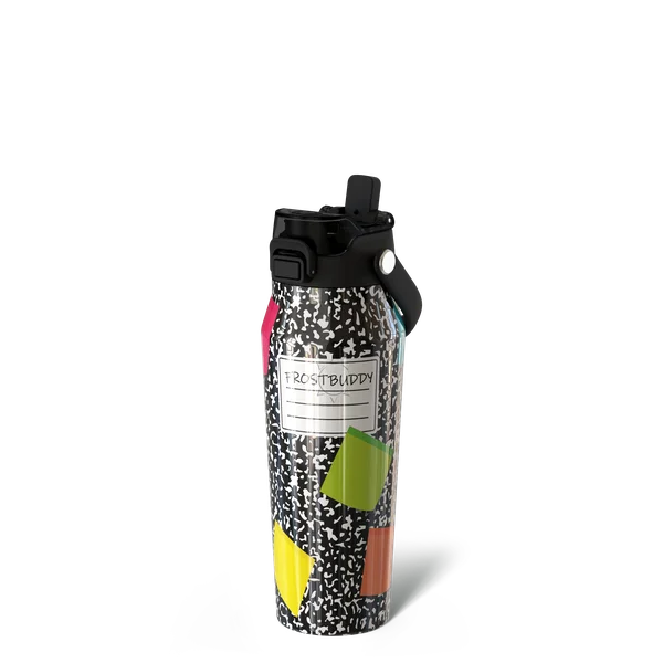 Bottle Buddy 24oz - Composition Notebook
