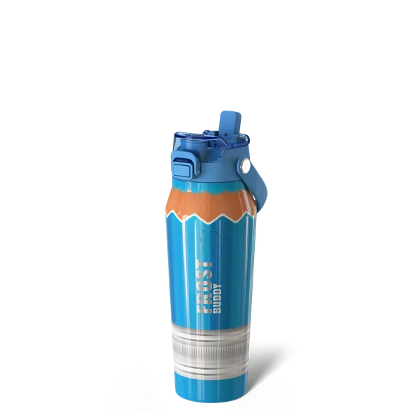 Bottle Buddy 24oz, Blue Pencil