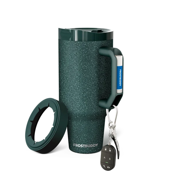 Thicc Buddy 50oz, Forest Green Glitz