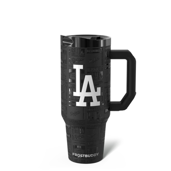 Thicc Buddy 40oz, Los Angeles Dodgers, Legacy — thicc40-black-mlb-dodgers3d-one