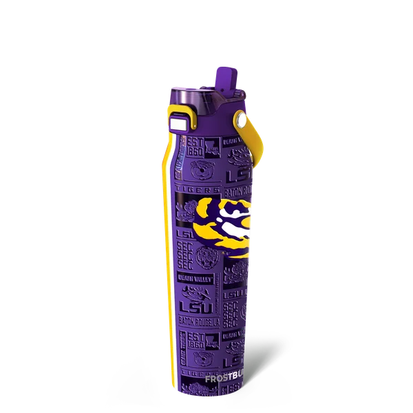 Bottle Buddy 32oz, LSU Tigers, Legacy — bottle32-lsu3dpurple