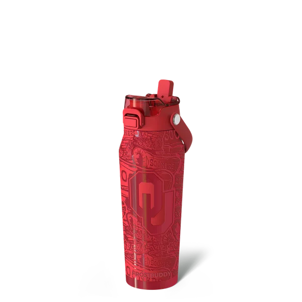 Bottle Buddy 24oz - Oklahoma Sooners, Color Rush