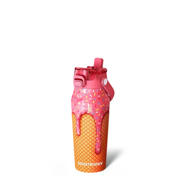 Bottle Buddy 16oz, Pink Ice Cream